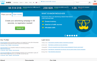 A-ADS (Anonymous Ads) logo