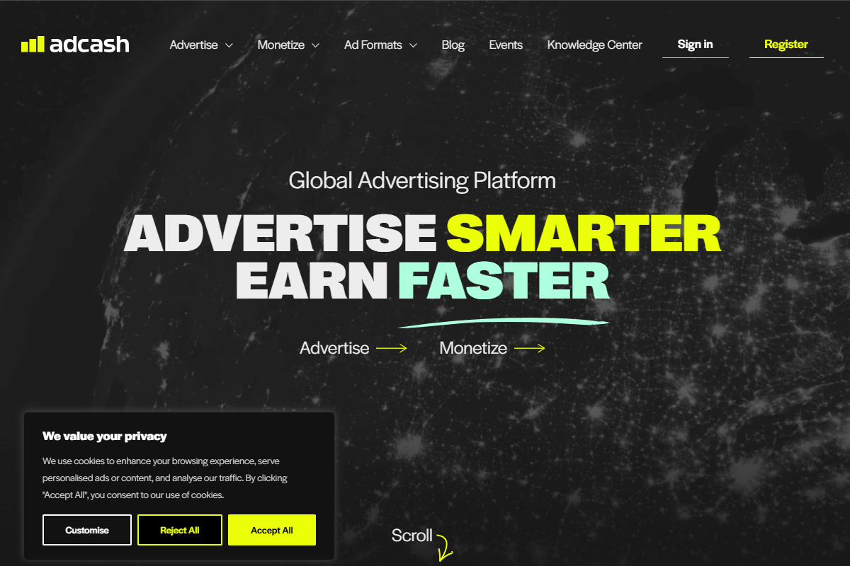 Adcash logo