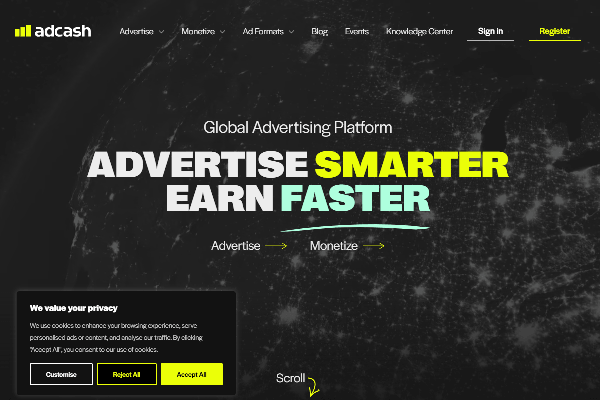 Adcash logo
