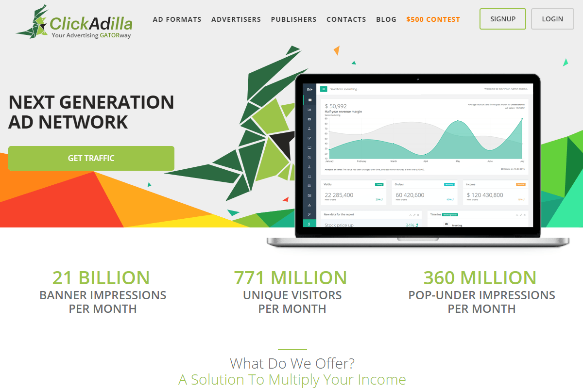 ClickAdilla logo