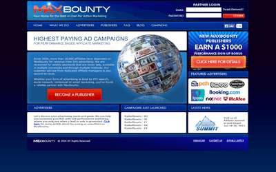 MaxBounty logo