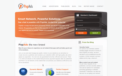 PopAds logo