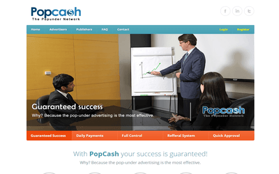 PopCash logo