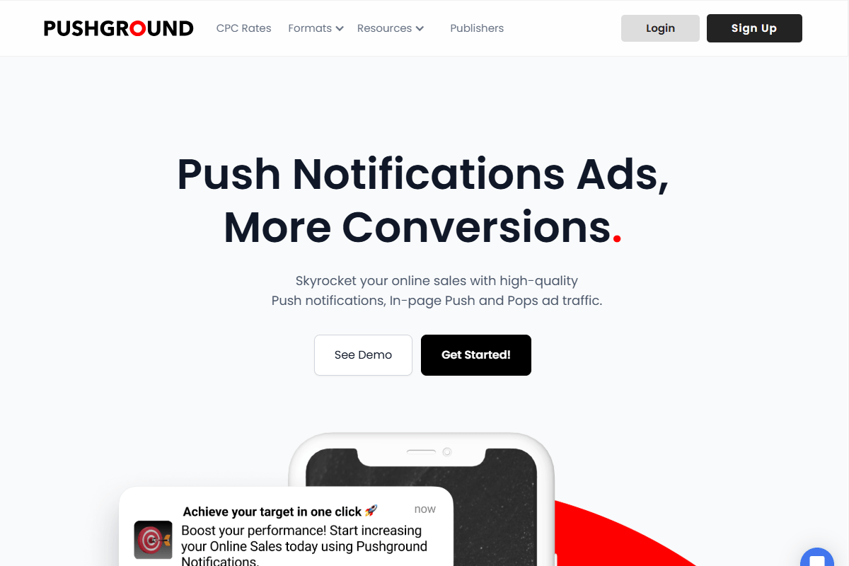 Pushground logo