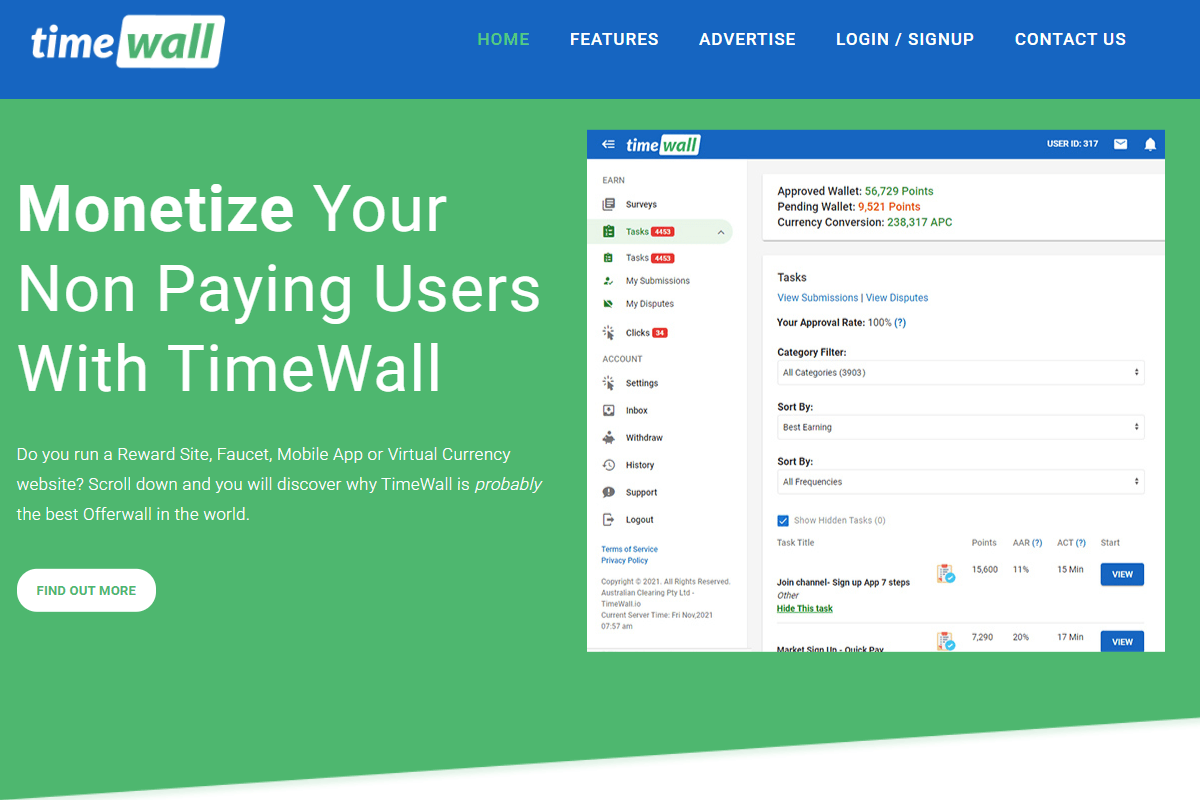 TimeWall logo