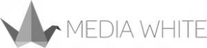 Media White logo