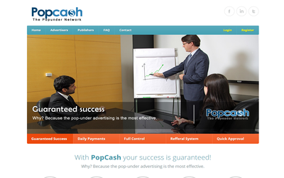 PopCash logo