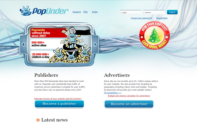 Popunder logo