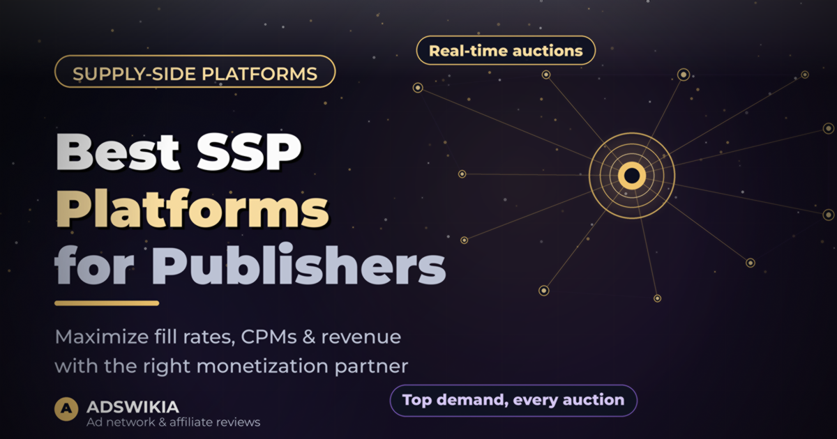 List of Top 10 Best SSP Platforms advertising networks list